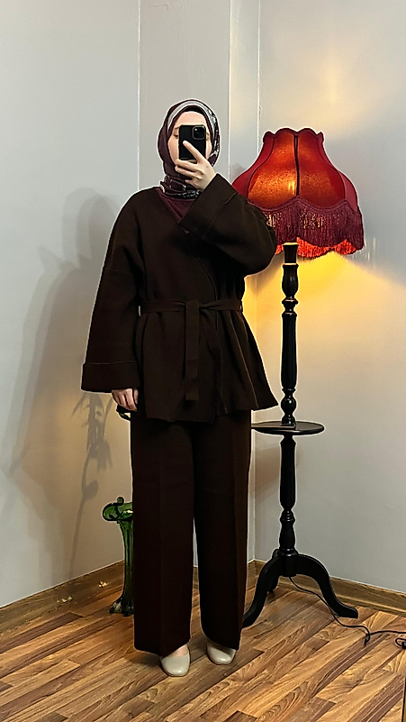 Triko takım/Kahverengi